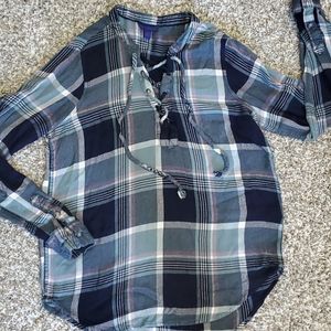 Aeropostale button up flannel